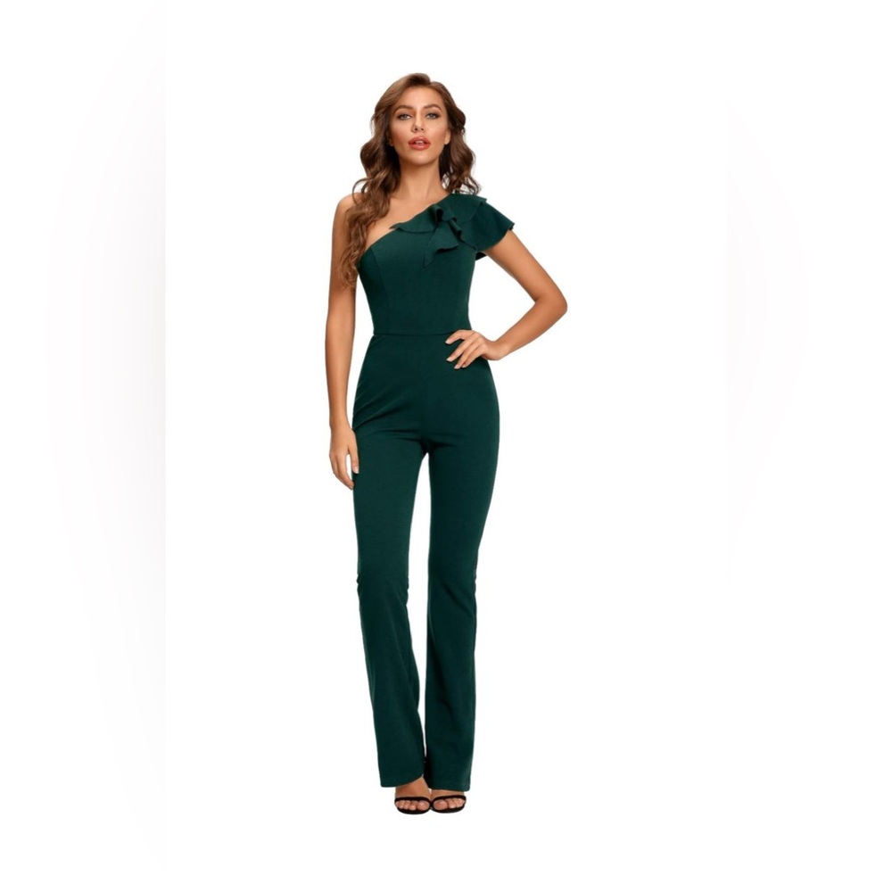 *NWT* Dark Green Jumpsuit - Sugar Poison